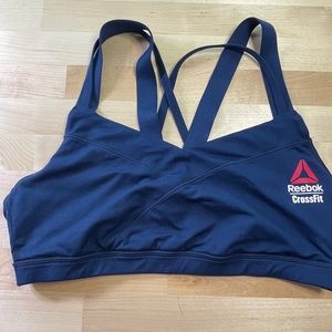 Reebok CrossFit Navy Blue Sports Bra